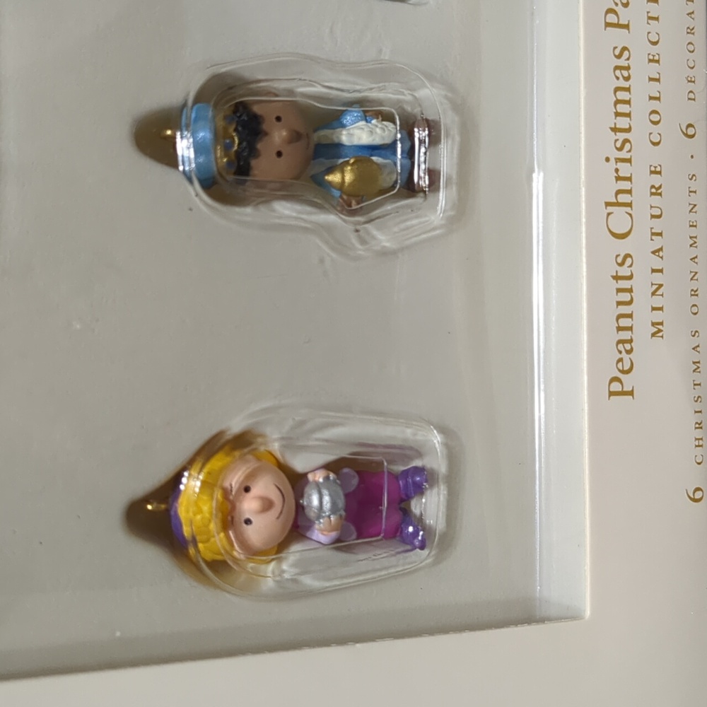 2006 Snoopy Peanuts Hallmark Christmas Pageant Miniature Collection Set NWT - Picture 8 of 10